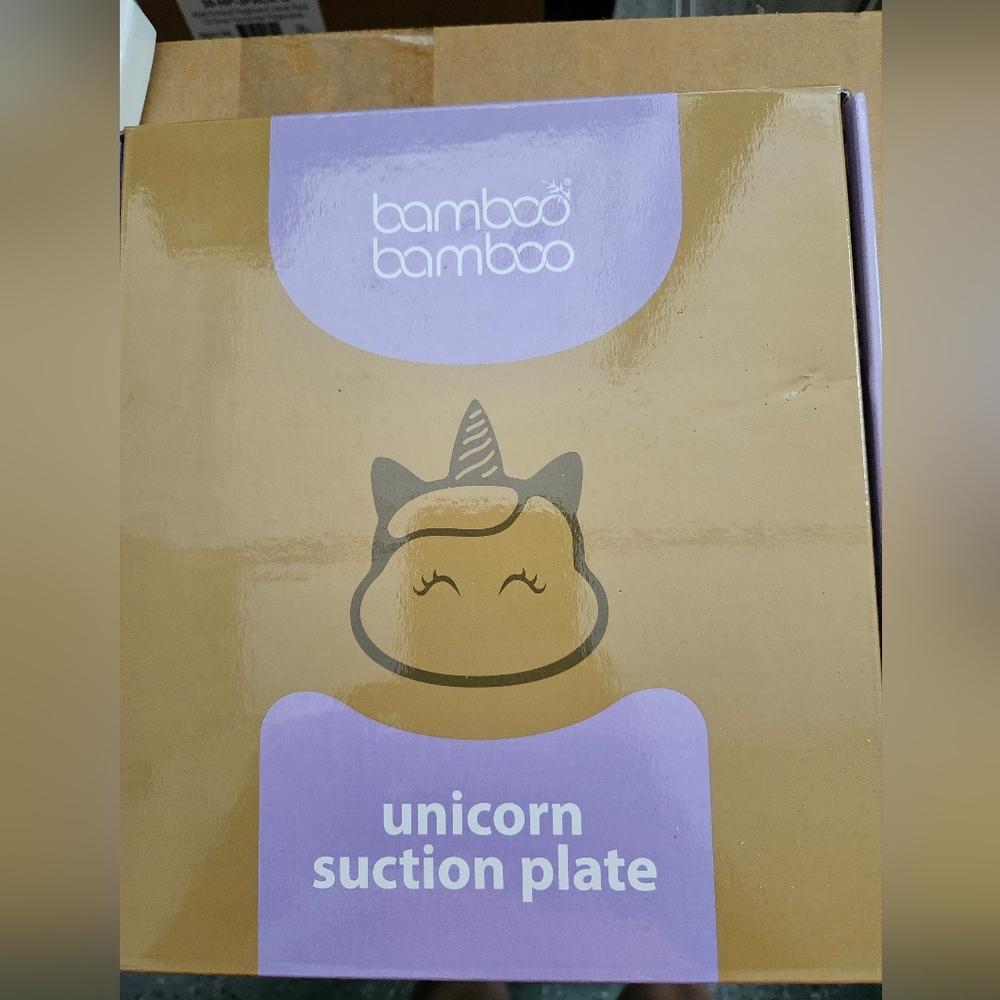 Bamboo Bamboo Unicorn Suction Plate